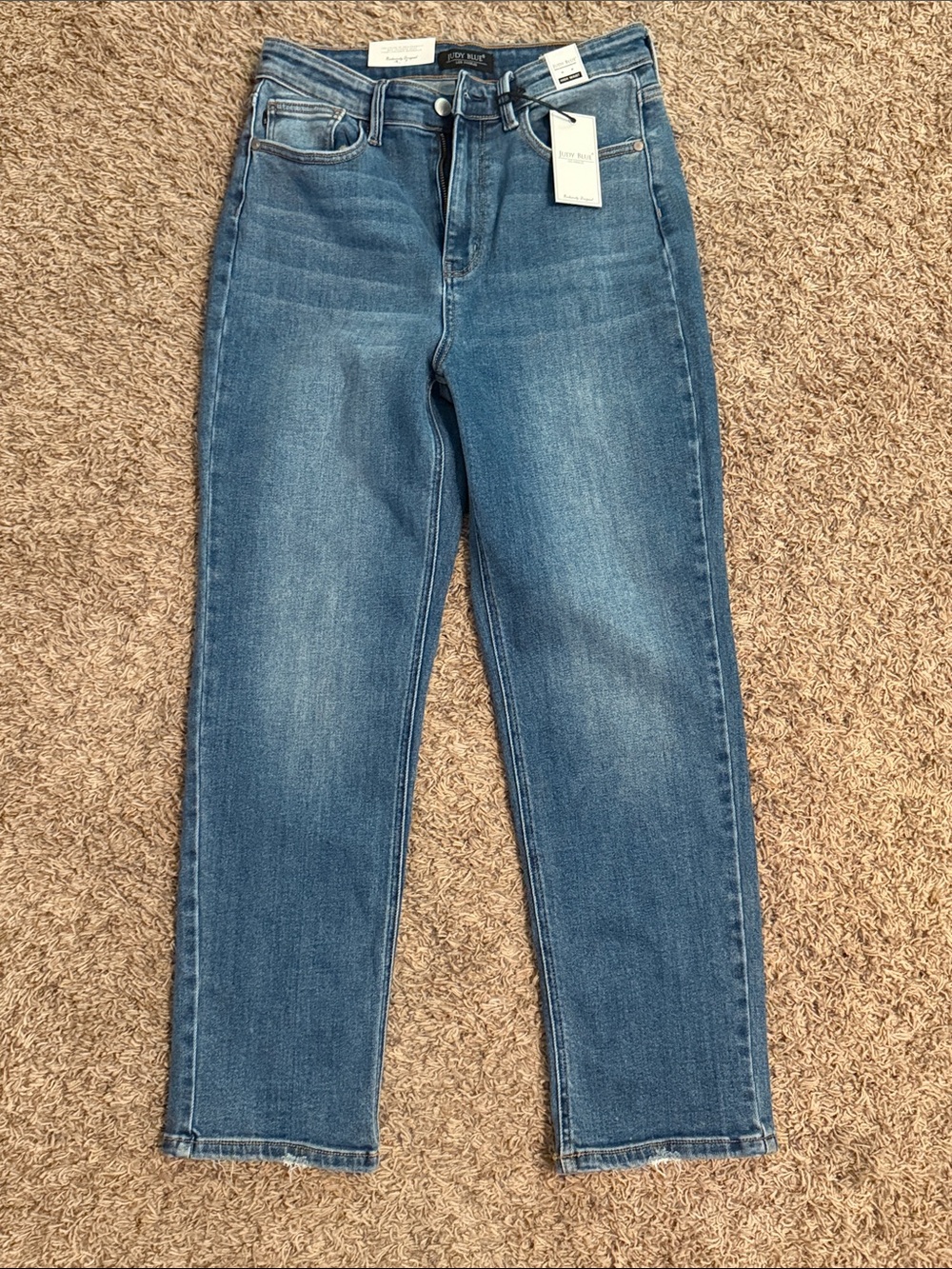 NWT Judy Blue Slim Straight Jeans 7/28